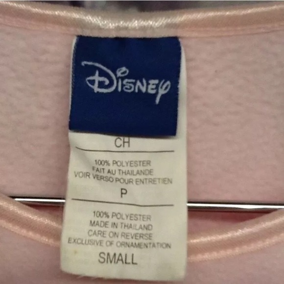 Disney Fleece Sweatshirt Minnie Mouse Sz.S - Picture 3 of 5